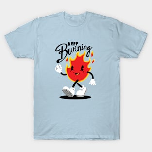 Cute Mascot Fire T-Shirt